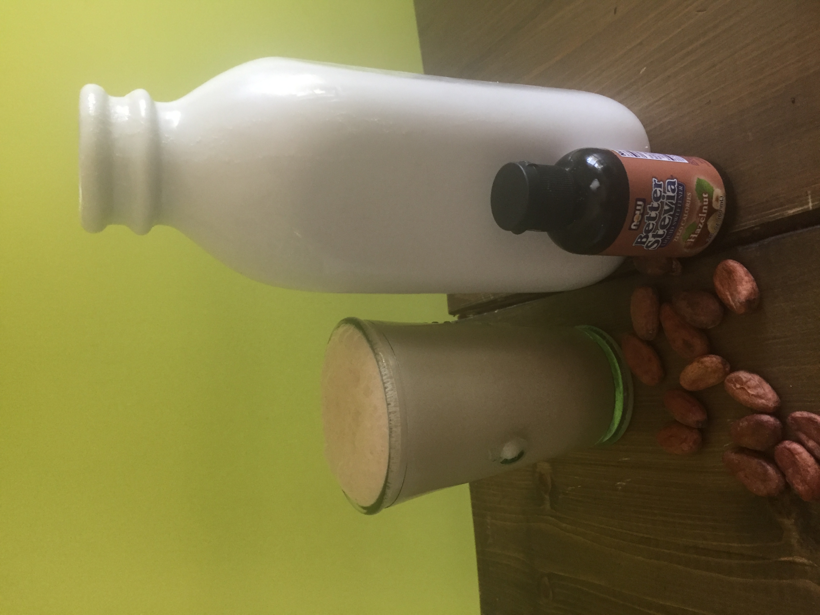 Cold Brew Cacao with Hazelnut milk